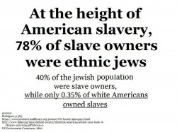 JEWS WERE THE SLAVE OWNERS Meme Template