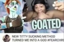 GODLY TITTY SUCKING METHOD Meme Template