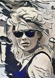 Kim Wilde AI Art Meme Template