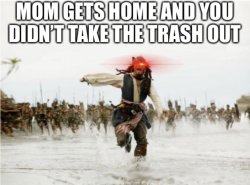 Mum comes home Meme Template
