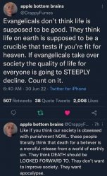 Evangelical logic Meme Template