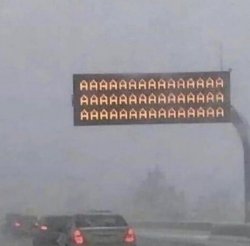 Aaaaaaaa sign Meme Template