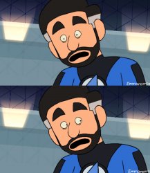 Mister Fantastic Shocked Meme Template