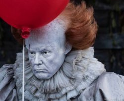 Trump Pennywise Evil Clown Meme Template