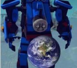 Thomas The Transformer Meme Template