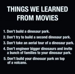 Things we learned from movies Meme Template