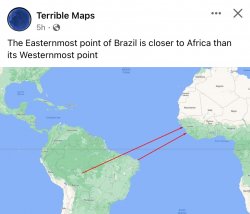 Terrible Brazil map Meme Template