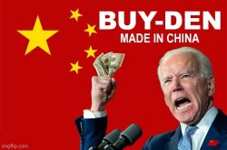 Biden made in china Meme Template