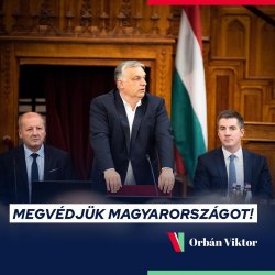 Orbán Viktor, megvédjūk Magyarországot Meme Template