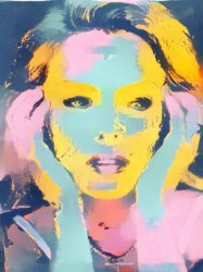 Kim Wilde AI art Meme Template