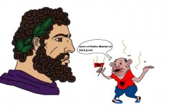 Albanian vs Greek Meme Template