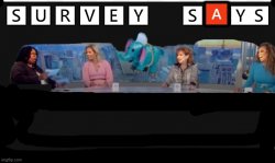 SURVEY SAYS Meme Template