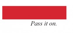 X - Pass it on Meme Template