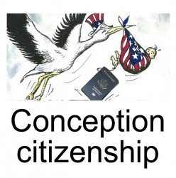 Conception citizenship Meme Template