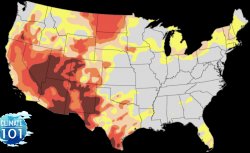 US Megadrought 2022 American SouthWest Meme Template