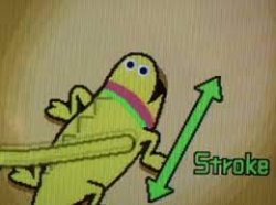 Slide to Stroke Meme Template
