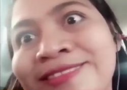 Filipina Woman Possessed by a Bad Spirit While on-Air Meme Template
