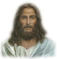 Jesus portrait with transparency Meme Template