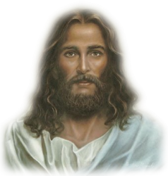 Jesus mod portrait with transparency Meme Template