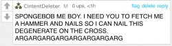 Mr. Krabs nails degenerates to the cross Meme Template