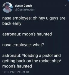 moon's haunted Meme Template