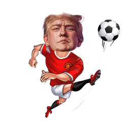 Trump Kicking Balls Meme Template