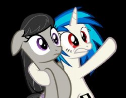 Octavia and Scratch My Little Pony Meme Template