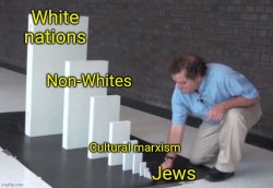 JEWS ARE INTRUDERS IN WHITE NATIONS Meme Template