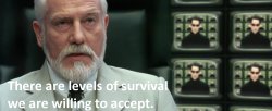 Matrix Architect Levels of Survival Meme Template