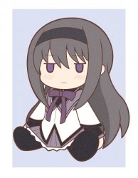 Chibi Homura Meme Template