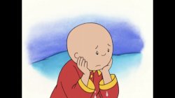 Caillou wants to kill himself Meme Template