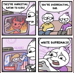 Stonetoss Satan white supremacy Meme Template