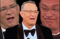 Tom Hanks Golden Globes Faces Meme Template