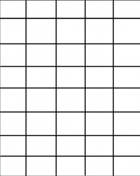 Cross graph 5 x 8 Meme Template