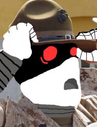 murder drone drill sergeant Meme Template