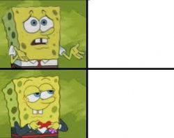 sad spongebob 3d Meme Generator - Imgflip