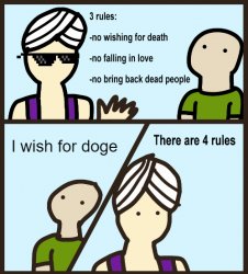 genie's life Meme Template