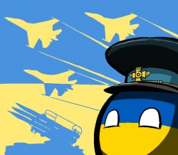 Ukraineball glory Meme Template