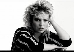 Kim Wilde black & white Meme Template