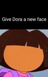 New Dora face Meme Template