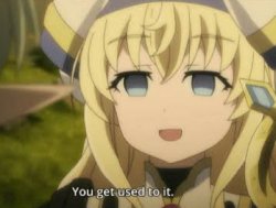 you get used to it Meme Template
