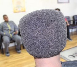 microphone haircut Meme Template