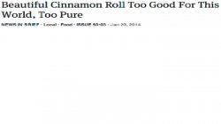 cinnamon roll too pure Meme Template