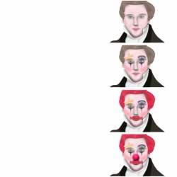 Joseph Smith Clown Meme Template