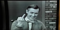 Mr. Rogers Flips the Bird Meme Template