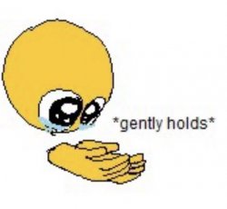 gently holds Meme Template