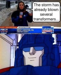 Blown transformers Meme Template