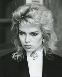 Kim Wilde black & white Meme Template