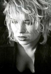 Kim Wilde black & white Meme Template