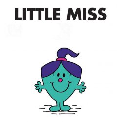 Little Miss Purple Ponytail Meme Template
